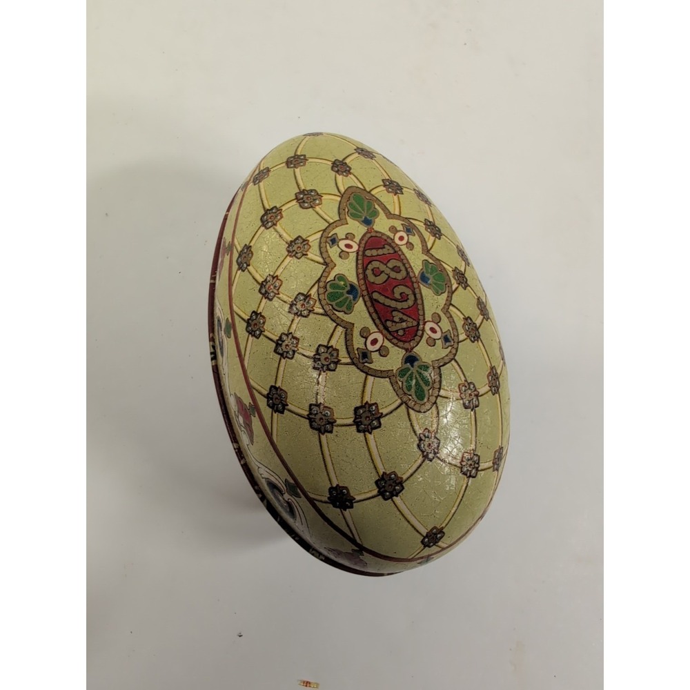 Imperial Renaissance Egg Faberge By VinCenzo Tin Trinket/gift Box, Ornament